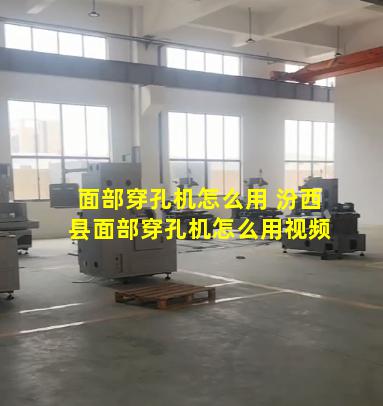 面部穿孔机怎么用 汾西县面部穿孔机怎么用视频